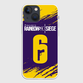 Чехол для iPhone 13 mini с принтом RAINBOW SIX SIEGE   РАДУГА 6 в Тюмени,  |  | clancy | logo | rainbow | siege | six | tom | знак | игра | игры | лого | логотип | логотипы | осада | радуга | радуга 6 | радуга6 | рэйнбоу | символ | символы | шесть