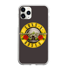 Чехол для iPhone 11 Pro Max матовый с принтом Guns n Roses в Тюмени, Силикон |  | music | rock | группа | звезда | рок