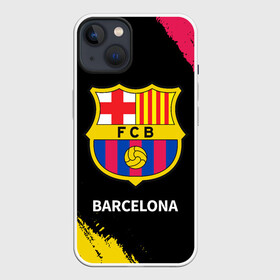 Чехол для iPhone 13 с принтом BARCELONA   БАРСЕЛОНА в Тюмени,  |  | barca | barcelona | barsa | barselona | fcb | logo | messi | барса | барселона | знак | клуб | лого | логотип | логотипы | месси | символ | символы | футбол | футбольная | футбольный