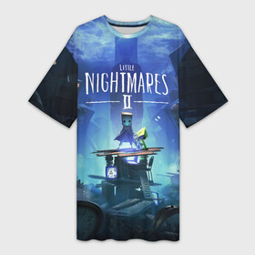 Платье-футболка 3D с принтом Little Nightmares 2 в Тюмени,  |  | bandai | game | indie | little | namco | nightmares | игра | инди | квест | маленькие | моно | платформер | хоррор | шестая