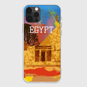 Чехол для iPhone 12 Pro Max с принтом Египет(Пирамида Хеопса) в Тюмени, Силикон |  | egypt | египет | пирамида хеопса | пирамиды | туристические