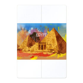 Магнитный плакат 2Х3 с принтом Египет(Пирамида Хеопса) в Тюмени, Полимерный материал с магнитным слоем | 6 деталей размером 9*9 см | egypt | египет | пирамида хеопса | пирамиды | туристические