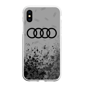 Чехол для iPhone XS Max матовый с принтом AUDI АУДИ в Тюмени, Силикон | Область печати: задняя сторона чехла, без боковых панелей | audi | auto | felb | logo | moto | quattro | sport | symbol | авто | автомобильные | ауди | кватро | кольца | лого | логотип | логотипы | марка | мото | символ | спорт | фгвш | шильдик