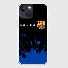 Чехол для iPhone 13 mini с принтом BARCELONA   БАРСЕЛОНА в Тюмени,  |  | barca | barcelona | barsa | barselona | fcb | logo | messi | барса | барселона | знак | клуб | лого | логотип | логотипы | месси | символ | символы | футбол | футбольная | футбольный