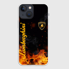 Чехол для iPhone 13 mini с принтом LAMBORGHINI. в Тюмени,  |  | 2020 | auto | lamborghini | sport | авто | автомобиль | автомобильные | бренд | ламборгини | ламборджини | марка | машины | спорт