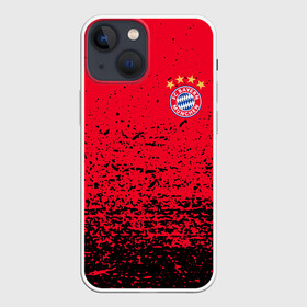 Чехол для iPhone 13 mini с принтом BAYERN MUNCHEN. в Тюмени,  |  | bayern | bayern munchen | fc bayern | football | football club | sport | бавария | спорт | футбол | футбольный клуб