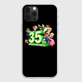Чехол для iPhone 12 Pro Max с принтом Mario в Тюмени, Силикон |  | Тематика изображения на принте: 35 | mario | mario 3d all stars | mario 3d world | mario bros | super mario | марио