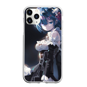 Чехол для iPhone 11 Pro матовый с принтом Rem в Тюмени, Силикон |  | kawaii | re zero | re:zero | re:zero жизнь с нуля в альтернативном мире | rezero | арт | блики | голубые глаза | горничная | демоница | каре | маленькая девочка | однорогий демон | рем | синеволосая девочка | субару