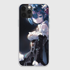 Чехол для iPhone 12 Pro Max с принтом Rem в Тюмени, Силикон |  | kawaii | re zero | re:zero | re:zero жизнь с нуля в альтернативном мире | rezero | арт | блики | голубые глаза | горничная | демоница | каре | маленькая девочка | однорогий демон | рем | синеволосая девочка | субару