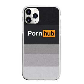Чехол для iPhone 11 Pro матовый с принтом Pornhub в Тюмени, Силикон |  | Тематика изображения на принте: brazzers | hub | бразерс | браззерс