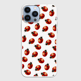 Чехол для iPhone 13 Pro Max с принтом Нашествие божьих коровок в Тюмени,  |  | animals | cute | girl | ladybug | nature | pattern | red | summer | бабочки | божьи коровки | божья коровка | горошек | девушкам | животные | жук | жуки | кружочки | крылья | лето | милые | насекомые | паттерн | пауки | подарок