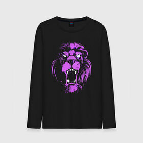 Мужской лонгслив хлопок с принтом Neon lion в Тюмени, 100% хлопок |  | ears | eyes | fangs | jaw | lion | mane | muzzle | neon | глаза | грива | клыки | лев | неон | пасть | уши