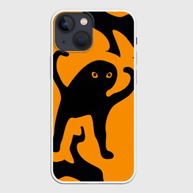 Чехол для iPhone 13 mini с принтом Кот  мем в Тюмени,  |  | cat | mem | memes | интернет приколы | кот | мем | мем кот | прикольные картинки | ъуъ | ъуъ съука