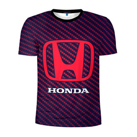 Мужская футболка 3D спортивная с принтом HONDA / ХОНДА в Тюмени, 100% полиэстер с улучшенными характеристиками | приталенный силуэт, круглая горловина, широкие плечи, сужается к линии бедра | accord | auto | civic | crv | honda | jylf | logo | moto | motors | racing | sport | авто | автомобиль | аккорд | гонки | гоночный | лого | логотип | логотипы | марка | мото | моторс | мотоцикл | рщтвф | серия | символ | символы | спорт