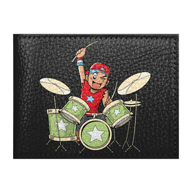 Обложка для студенческого билета с принтом Аниме барабанщик  в Тюмени, натуральная кожа | Размер: 11*8 см; Печать на всей внешней стороне | аниме | аниме барабанщик | аниме парень | барабан | кун | манга