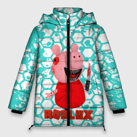 Женская зимняя куртка 3D с принтом Roblox piggy Свинка Пигги в Тюмени, верх — 100% полиэстер; подкладка — 100% полиэстер; утеплитель — 100% полиэстер | длина ниже бедра, силуэт Оверсайз. Есть воротник-стойка, отстегивающийся капюшон и ветрозащитная планка. 

Боковые карманы с листочкой на кнопках и внутренний карман на молнии | game | piggy | roblox | блок | игра | игрушка | лего | майнкрафт | персонажи | персонажи из кубиков | пигги | роблокс | робот | свинка
