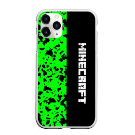 Чехол для iPhone 11 Pro Max матовый с принтом MINECRAFT LOGO в Тюмени, Силикон |  | blox | creeper | dungeons | game | green | minecraft | neon | pixel | steve | алекс | детям | зелень | игра | кислотный | крипер | куб | логотипы игр | майнкрафт | мальчикам | мобы | пиксель | пиксельный | подземелья | приключения