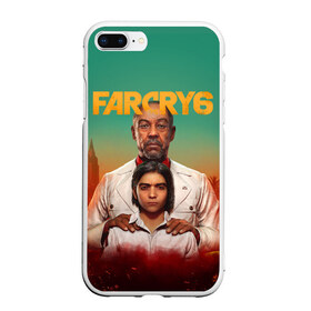 Чехол для iPhone 7Plus/8 Plus матовый с принтом FarCry 6 в Тюмени, Силикон | Область печати: задняя сторона чехла, без боковых панелей | america | far cry | far cry 6 | farcry | montana | usa | америка | врата эдема | знак | культ | секта | сша | эдем