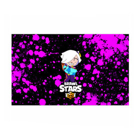 Бумага для упаковки 3D с принтом Brawl Stars/Колетта в Тюмени, пластик и полированная сталь | круглая форма, металлическое крепление в виде кольца | bibi | crow | koletta | leon | nita | sandy | wings | бравл старс | брызги | герои | девочкам | демон | детям | единорог | звезда | звездные | колетт | краска | крылья | леон | логотипы игр | неоновые | персонажи | сенди