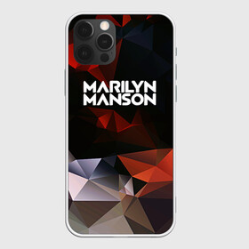 Чехол для iPhone 12 Pro с принтом MARILYN MANSON в Тюмени, силикон | область печати: задняя сторона чехла, без боковых панелей | geometry | him | korn | nightwish | rock | zombie | великий | геометрические | гитара | готика | готические | логотипы рок групп | металл | металлика | металлист | музыка | музыкальные | мэрилин мэнсон | рок группа