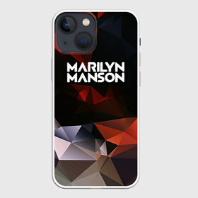 Чехол для iPhone 13 mini с принтом MARILYN MANSON в Тюмени,  |  | geometry | him | korn | nightwish | rock | zombie | великий | геометрические | гитара | готика | готические | логотипы рок групп | металл | металлика | металлист | музыка | музыкальные | мэрилин мэнсон | рок группа