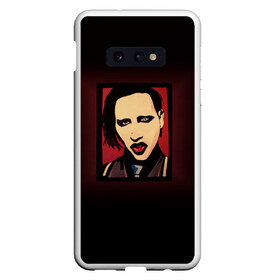 Чехол для Samsung S10E с принтом Marilyn Manson в Тюмени, Силикон | Область печати: задняя сторона чехла, без боковых панелей | manson | marilyn | marilyn manson | мэнсон | мэрилин | мэрилин мэнсон