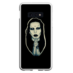 Чехол для Samsung S10E с принтом Marilyn Manson в Тюмени, Силикон | Область печати: задняя сторона чехла, без боковых панелей | manson | marilyn | marilyn manson | мэнсон | мэрилин | мэрилин мэнсон