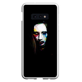 Чехол для Samsung S10E с принтом Marilyn Manson в Тюмени, Силикон | Область печати: задняя сторона чехла, без боковых панелей | manson | marilyn | marilyn manson | мэнсон | мэрилин | мэрилин мэнсон