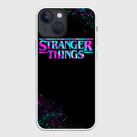 Чехол для iPhone 13 mini с принтом Очень странные дела в Тюмени,  |  | netflix | stranger things | дела | из сериала | нетфликс | очень странные дела | сериал | странные | странные дела