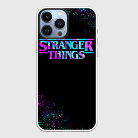 Чехол для iPhone 13 Pro Max с принтом Очень странные дела в Тюмени,  |  | netflix | stranger things | дела | из сериала | нетфликс | очень странные дела | сериал | странные | странные дела