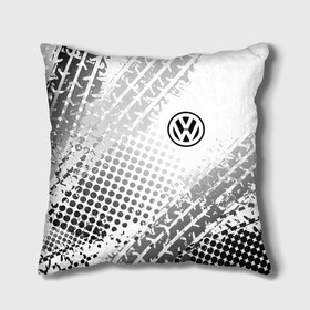 Подушка 3D с принтом Volkswagen в Тюмени, наволочка – 100% полиэстер, наполнитель – холлофайбер (легкий наполнитель, не вызывает аллергию). | состоит из подушки и наволочки. Наволочка на молнии, легко снимается для стирки | volkswagen | vw | vw значок | vw лого | vw марка | vw эмблема | wv | значок vw | значок фольксваген | лого автомобиля | лого вольцваген | логотип vw | фольксваген | фольцваген