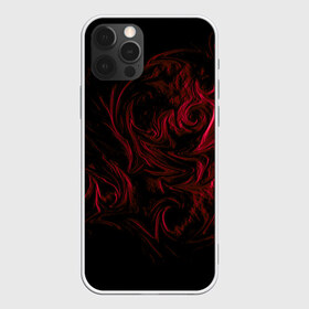 Чехол для iPhone 12 Pro Max с принтом Fire в Тюмени, Силикон |  | Тематика изображения на принте: abstraction | background | patterns | red | shadow | абстракция | красный | тень | узоры | фон