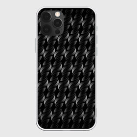 Чехол для iPhone 12 Pro Max с принтом Pokus Black в Тюмени, Силикон |  | abstract | abstraction | chain | connection | geometry | link | абстракция | геометрия | связь | цепь