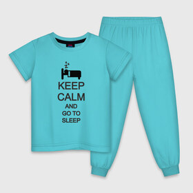 Детская пижама хлопок с принтом KEEP CALM AND GO TO SLEEP в Тюмени, 100% хлопок |  брюки и футболка прямого кроя, без карманов, на брюках мягкая резинка на поясе и по низу штанин
 | go to sleep | keep | keep calm | keep calm and | keep calm and go | keep calm and go to | keep calm and go to sleep | иди спать | сохраняй спокойствие | сохраняй спокойствие и иди спать