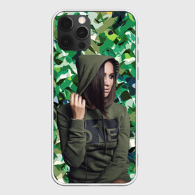 Чехол для iPhone 12 Pro Max с принтом Ольга Бузова в Тюмени, Силикон |  | camouflage | celebrity | eyes | face | girl | lips | star | view | взгляд | глаза | губы | девушка | звезда | знаменитость | камуфляж | лицо