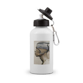 Бутылка спортивная с принтом Digital ART 033-33 в Тюмени, металл | емкость — 500 мл, в комплекте две пластиковые крышки и карабин для крепления | Тематика изображения на принте: 