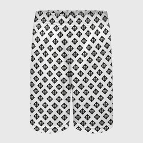 Детские спортивные шорты 3D с принтом Manson в Тюмени,  100% полиэстер
 | пояс оформлен широкой мягкой резинкой, ткань тянется
 | marilyn manson | мэнсон | мэрлин | мэрлин мэнсон | немецкая группа | рок