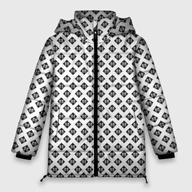 Женская зимняя куртка 3D с принтом Manson в Тюмени, верх — 100% полиэстер; подкладка — 100% полиэстер; утеплитель — 100% полиэстер | длина ниже бедра, силуэт Оверсайз. Есть воротник-стойка, отстегивающийся капюшон и ветрозащитная планка. 

Боковые карманы с листочкой на кнопках и внутренний карман на молнии | marilyn manson | мэнсон | мэрлин | мэрлин мэнсон | немецкая группа | рок
