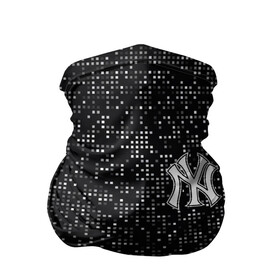Бандана-труба 3D с принтом New York Yankees в Тюмени, 100% полиэстер, ткань с особыми свойствами — Activecool | плотность 150‒180 г/м2; хорошо тянется, но сохраняет форму | Тематика изображения на принте: baseball | fashion | game | glitch | new york | sport | бейсбол | игра | мода | нью йорк | спорт