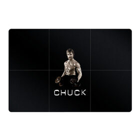 Магнитный плакат 3Х2 с принтом Чак Норис в Тюмени, Полимерный материал с магнитным слоем | 6 деталей размером 9*9 см | chuck | актер | боевые искусства | карате | качалка | качек | силач | спорт | техасский рейнджер | чак норис