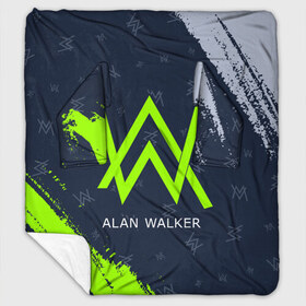 Плед с рукавами с принтом ALAN WALKER АЛАН УОКЕР в Тюмени, 100% полиэстер | Закругленные углы, все края обработаны. Ткань не мнется и не растягивается. Размер 170*145 | alan | faded | house | logo | music | walker | алан | вокер | волкер | диджей | лого | логотип | логотипы | музыка | музыкант | символ | символы | танцеальная | уокер | хаус | электронная