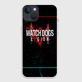 Чехол для iPhone 13 с принтом WATCH DOGS LEGION в Тюмени,  |  | ded sec | fox | hacker | legion | watch dogs | watch dogs 2 | watch dogs legion | легион | хакер