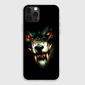 Чехол для iPhone 12 Pro Max с принтом ВОЛЧЬЯ ГОЛОВА в Тюмени, Силикон |  | Тематика изображения на принте: hunter | wolf | волк | голова | зверь | зубы | клыки | кровь | оскал | охотник | пасть | хищник
