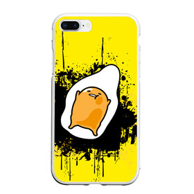 Чехол для iPhone 7Plus/8 Plus матовый с принтом Gudetama в Тюмени, Силикон | Область печати: задняя сторона чехла, без боковых панелей | gudetama | аниме | веселое яйцо | гудетама | стекающее яйцо | яйцо