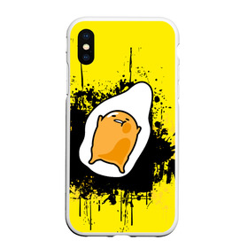 Чехол для iPhone XS Max матовый с принтом Gudetama в Тюмени, Силикон | Область печати: задняя сторона чехла, без боковых панелей | gudetama | аниме | веселое яйцо | гудетама | стекающее яйцо | яйцо