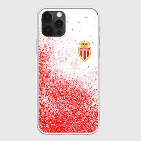 Чехол для iPhone 12 Pro Max с принтом MONACO в Тюмени, Силикон |  | fc | football | football club | france | monaco | sport | нико ковач | спорт | уефа | униформа | фк | фк монако | франция | французская лига 1 | французский футбольный клуб | футбол | фут