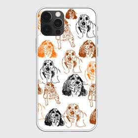 Чехол для iPhone 12 Pro Max с принтом Миленькие собачки в Тюмени, Силикон |  | милые собачки | нарисованные собачки | пес | песик | собака | собаки
