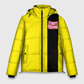 Мужская зимняя куртка 3D с принтом Kill Bill - Pussy Wagon в Тюмени, верх — 100% полиэстер; подкладка — 100% полиэстер; утеплитель — 100% полиэстер | длина ниже бедра, свободный силуэт Оверсайз. Есть воротник-стойка, отстегивающийся капюшон и ветрозащитная планка. 

Боковые карманы с листочкой на кнопках и внутренний карман на молнии. | kill bill | pickup | pussy | pussy wagon | tarantino | wagon | квентин тарантино | пикап | пусси вагон | тарантино