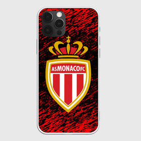 Чехол для iPhone 12 Pro Max с принтом MONACO в Тюмени, Силикон |  | fc | football | football club | france | monaco | sport | нико ковач | спорт | уефа | униформа | фк | фк монако | франция | французская лига 1 | французский футбольный клуб | футбол | фут