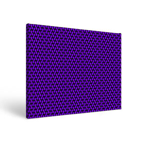 Холст прямоугольный с принтом Dorri в Тюмени, 100% ПВХ |  | abstraction | pattern | purple | shapes | абстракция | паттерн | фиолетовый | формы